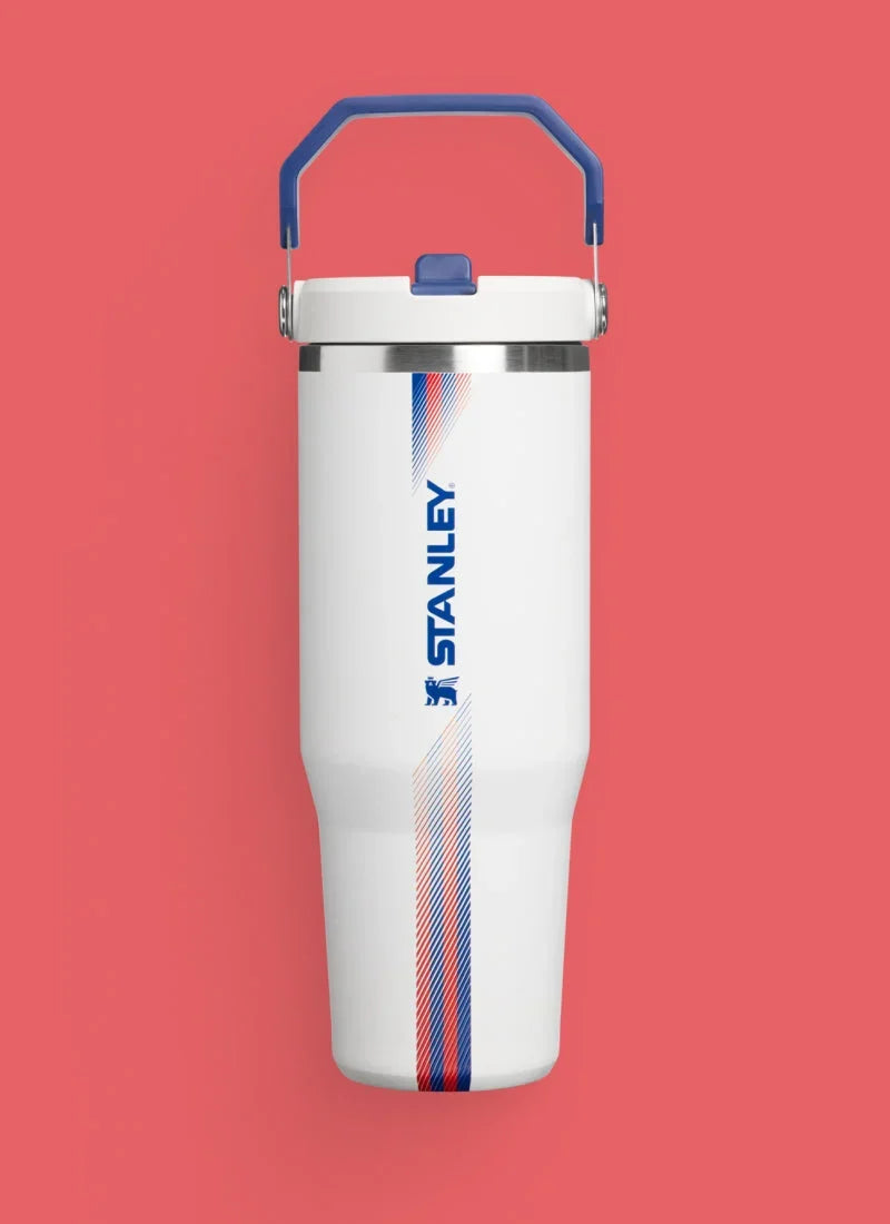 White/Dark Blue